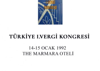 TÜRKİYE I.VERGİ KONGRESİ
