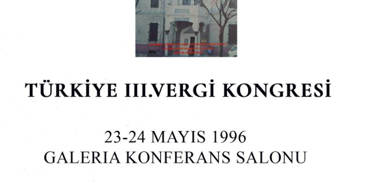 TÜRKİYE III.VERGİ KONGRESİ