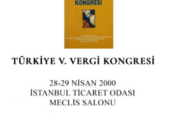 TÜRKİYE V. VERGİ KONGRESİ
