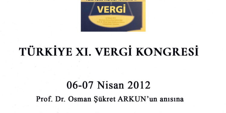 TÜRKİYE XI.VERGİ KONGRESİ
