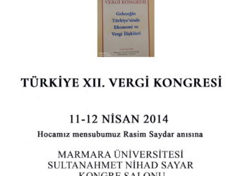 TÜRKİYE XII. VERGİ KONGRESİ