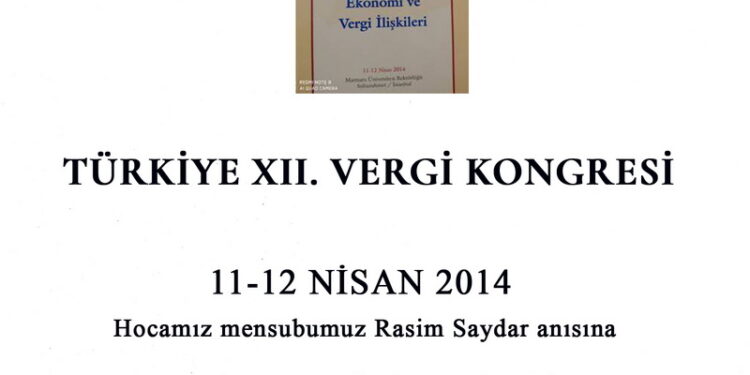 TÜRKİYE XII. VERGİ KONGRESİ