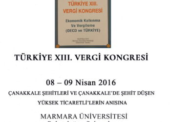 TÜRKİYE XIII.VERGİ KONGRESİ