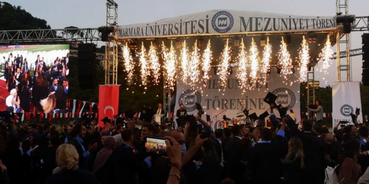 MARMARA ÜNİVERSİTESİ İŞLETME FAKÜLTESİ MEZUNİYET TÖRENİ