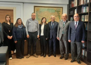 Siyasal Bilgiler Fakültesi Dekanı Prof. Dr. Nail Yılmaz’ı Makamında Ziyaret