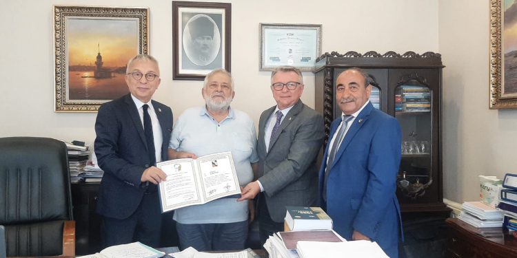 Üyemiz Herman Gürciyan’ı ziyaret