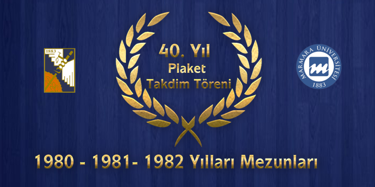 40.YIL PLAKET TAKDİM TÖRENİ