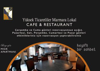 Marmara Lokal  / Mısır Apartmanı / Beyoğlu