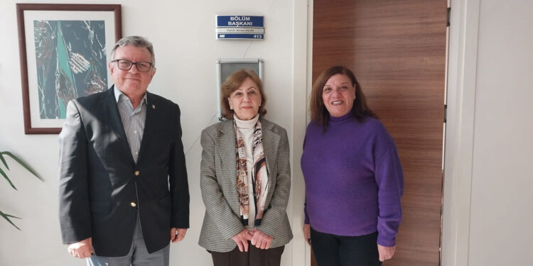 İktisat Fakültesi Türkçe İktisat Bölüm Başkanı Prof. Dr. Nurdan Aslan’ı ziyaret