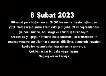 06.02.2023 / Anıyoruz