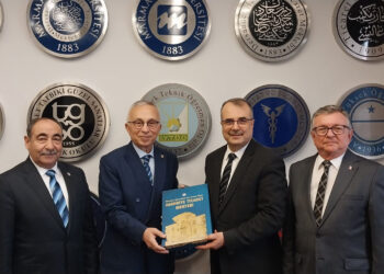 Marmara Üniversitesi Rektörü Mustafa Kurt’u makamında ziyaret