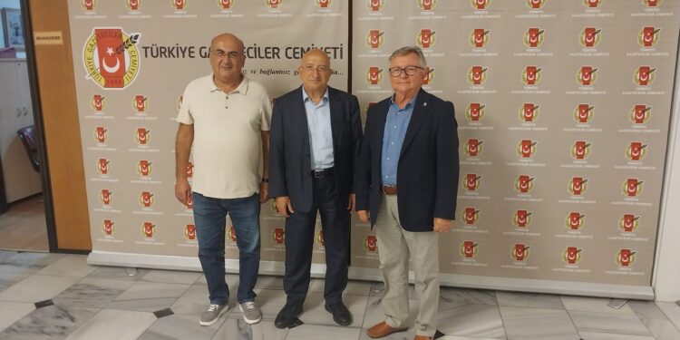 Türkiye Gazeteciler Cemiyeti Başkanı Vahap MUNYAR’ı ziyaret