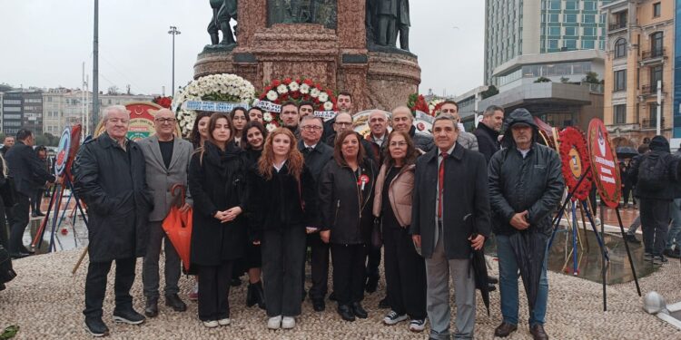 ATATÜRK’ün sonsuzluğa uğurlanışının 86. yıl dönümünde Taksimdeydik.